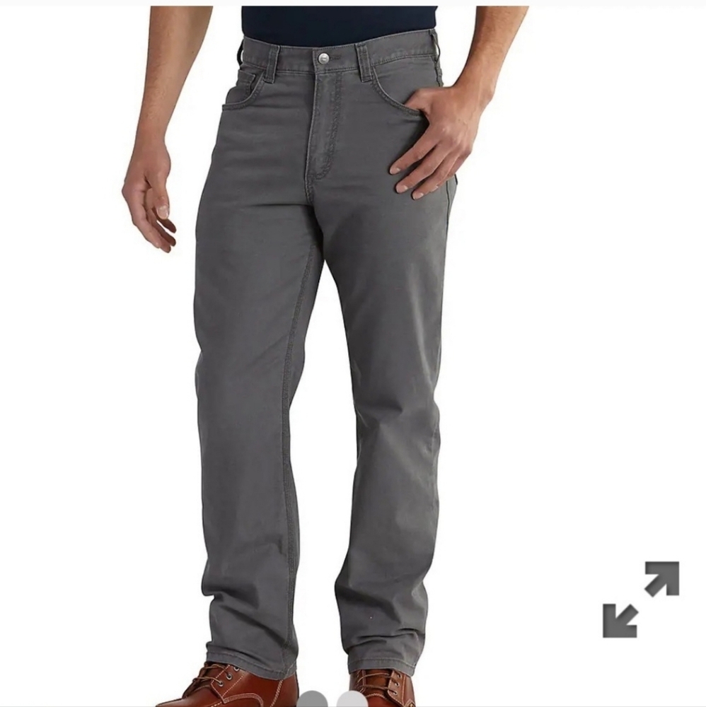 Carhartt RUGGED FLEX® RELAXED FIT
CANVAS 5-POCKET WORK PANT Grey Gravel